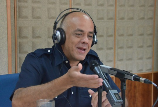 Jorge Rodríguez asistió al programa radial La Patria Nueva de Radio Nacional de Venezuela