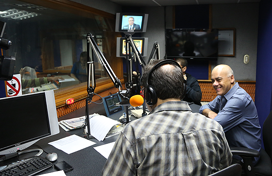 Jorge Rodríguez habló en el programa “A Tiempo” de Unión Radio Noticias