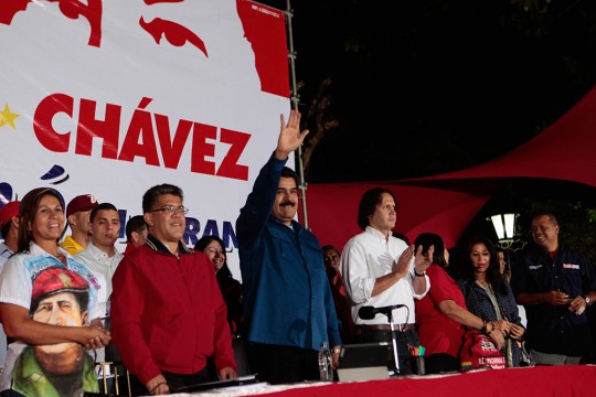 Nicolás Maduro en Los Teques