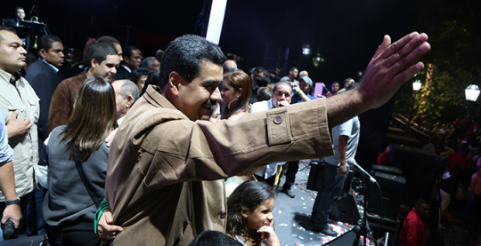 Fin e inicio de año en la Plaza Bolívar de Caracas reunió al pueblo venezolano