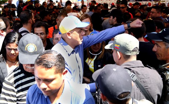 Alcalde de Caracas acompañó a familiares de Montoya