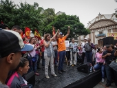 Alcalde de Caracas reinauguró plaza Capuchinos. 27 de noviembre de 2013