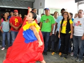 Inauguración del Centro para el Encuentro Popular La Ceiba. 26 de noviembre de 2013