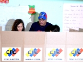 Jorge Rodríguez ejerció su derecho al voto en Elecciones Municipales. 8 de diciembre de 2013