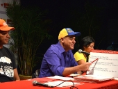Jorge Rodríguez en rueda de prensa sobre resultados elecciones 8D. 14 de diciembre de 2013