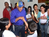 Jorge Rodríguez entrega viviendas en Santa Rosa. 28 de noviembre de 2013