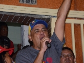 Jorge Rodríguez realizó Casa por Casa en el Barrio San Miguel. 20 de noviembre de 2013 