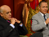 Jorge Rodríguez y Ernesto Villegas en el programa “José Vicente hoy”. 24 de noviembre de 2013